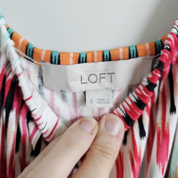 NWT Ann Taylor LOFT Multicolor Dress - Picture 4 of 6